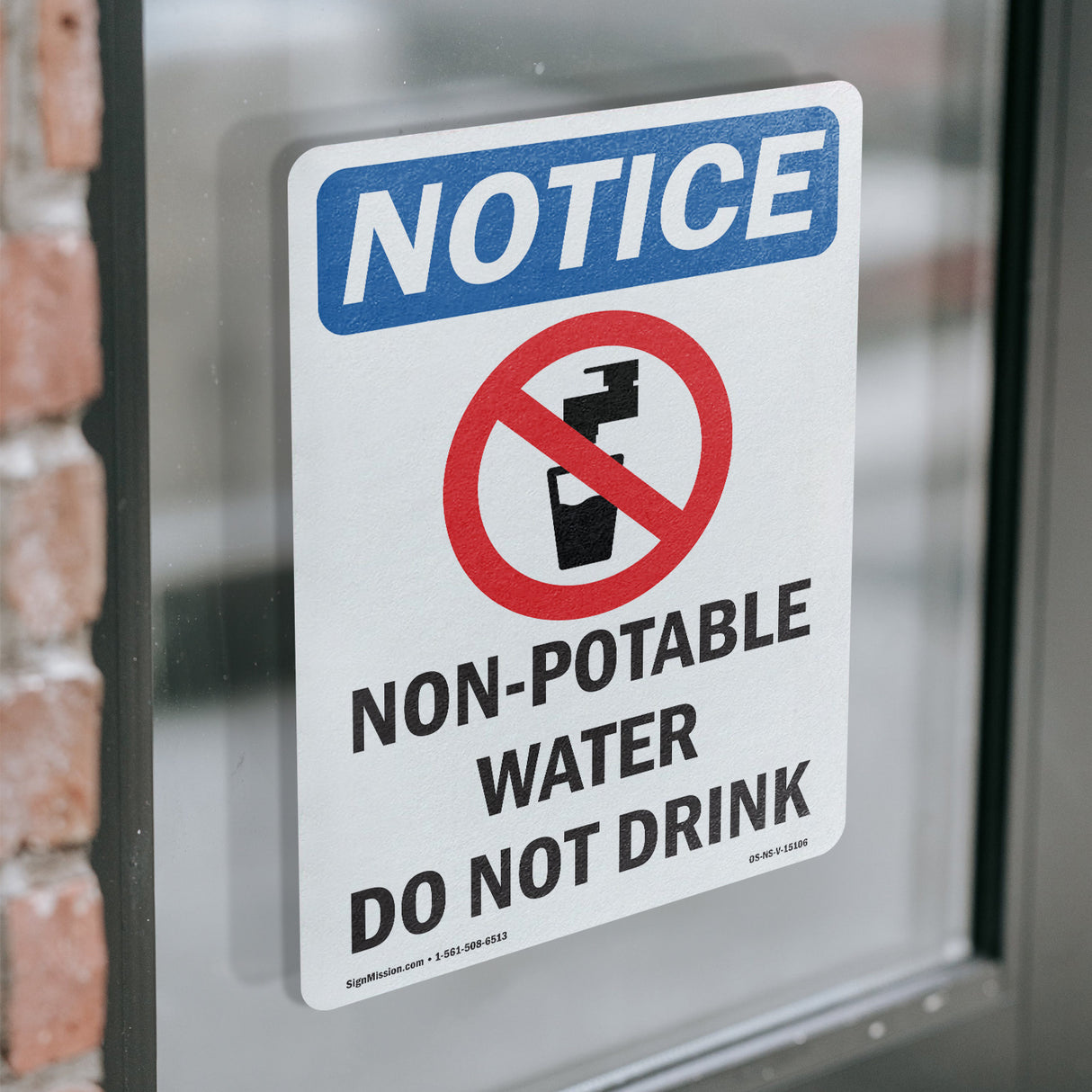 Non-Potable Water Do Not Drink