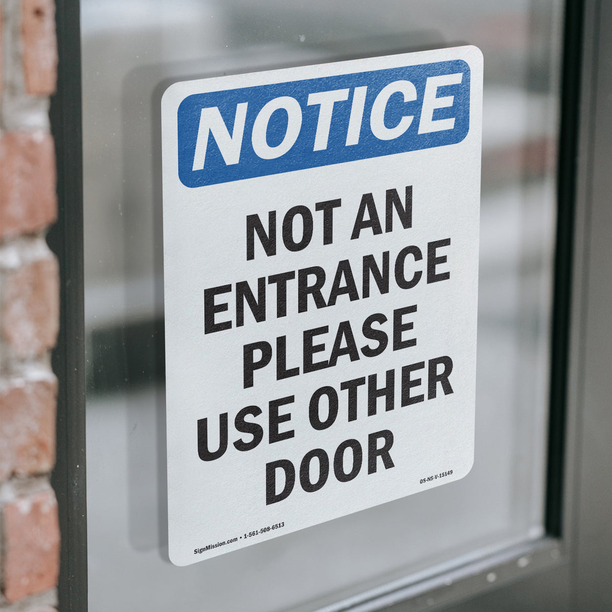 Not An Entrance Please Use Other Door