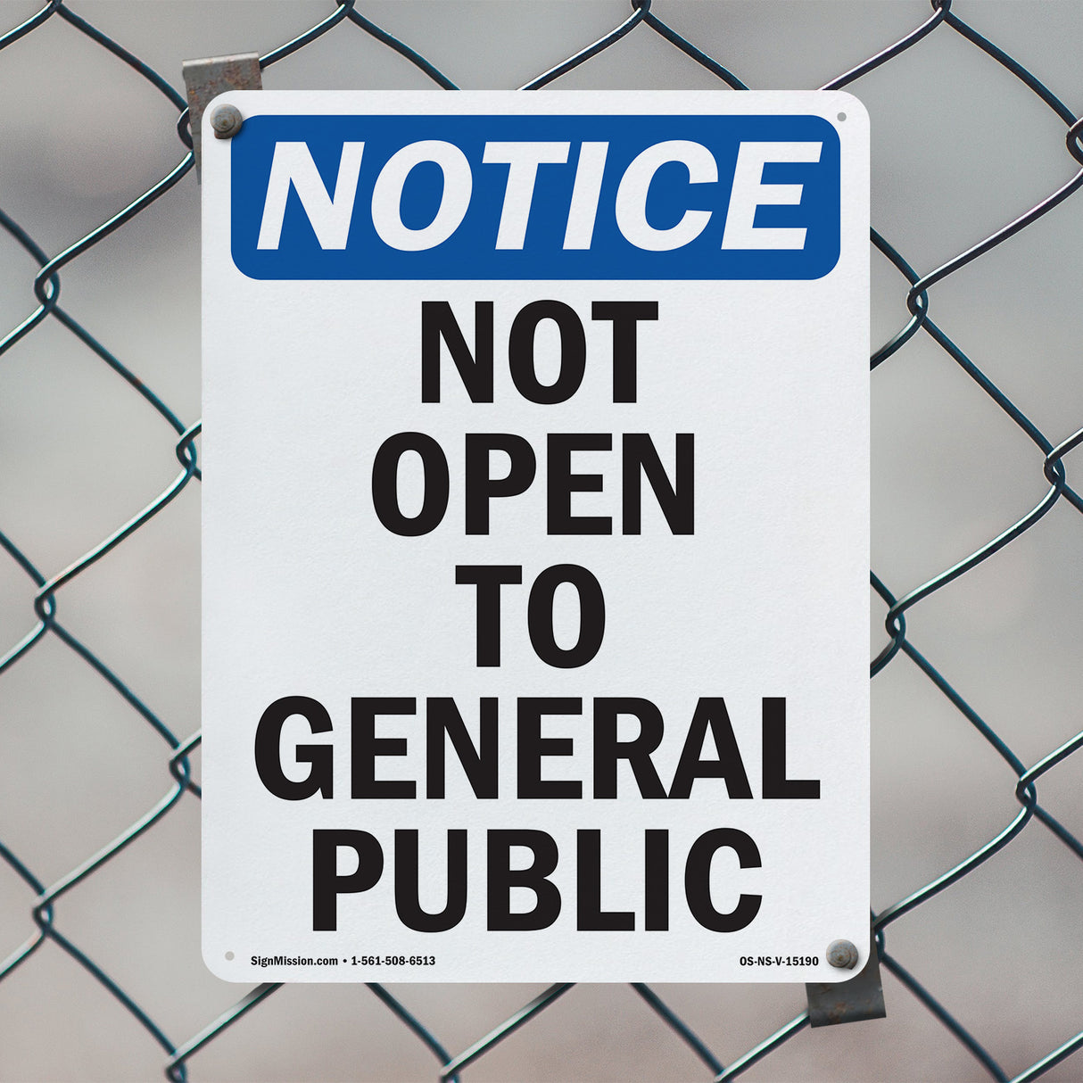 Not Open To General Public