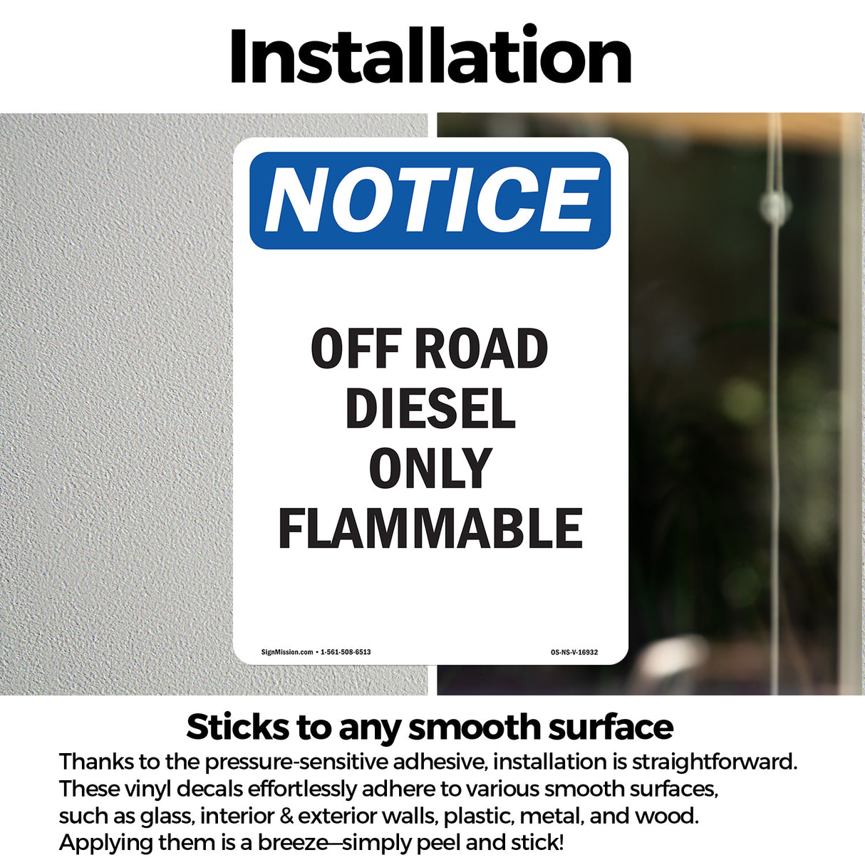 Off Road Diesel Only Flammable