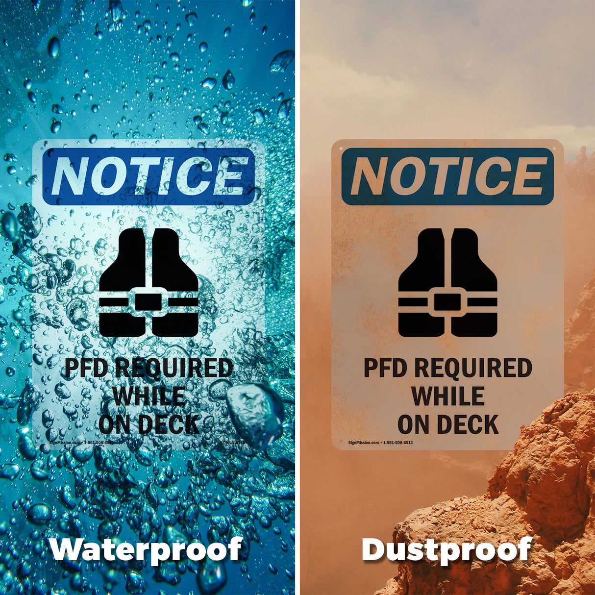 PFD Required While On Deck