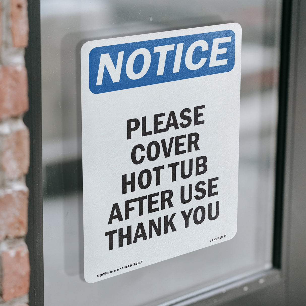 Please Cover Hot Tub After Use Thank You