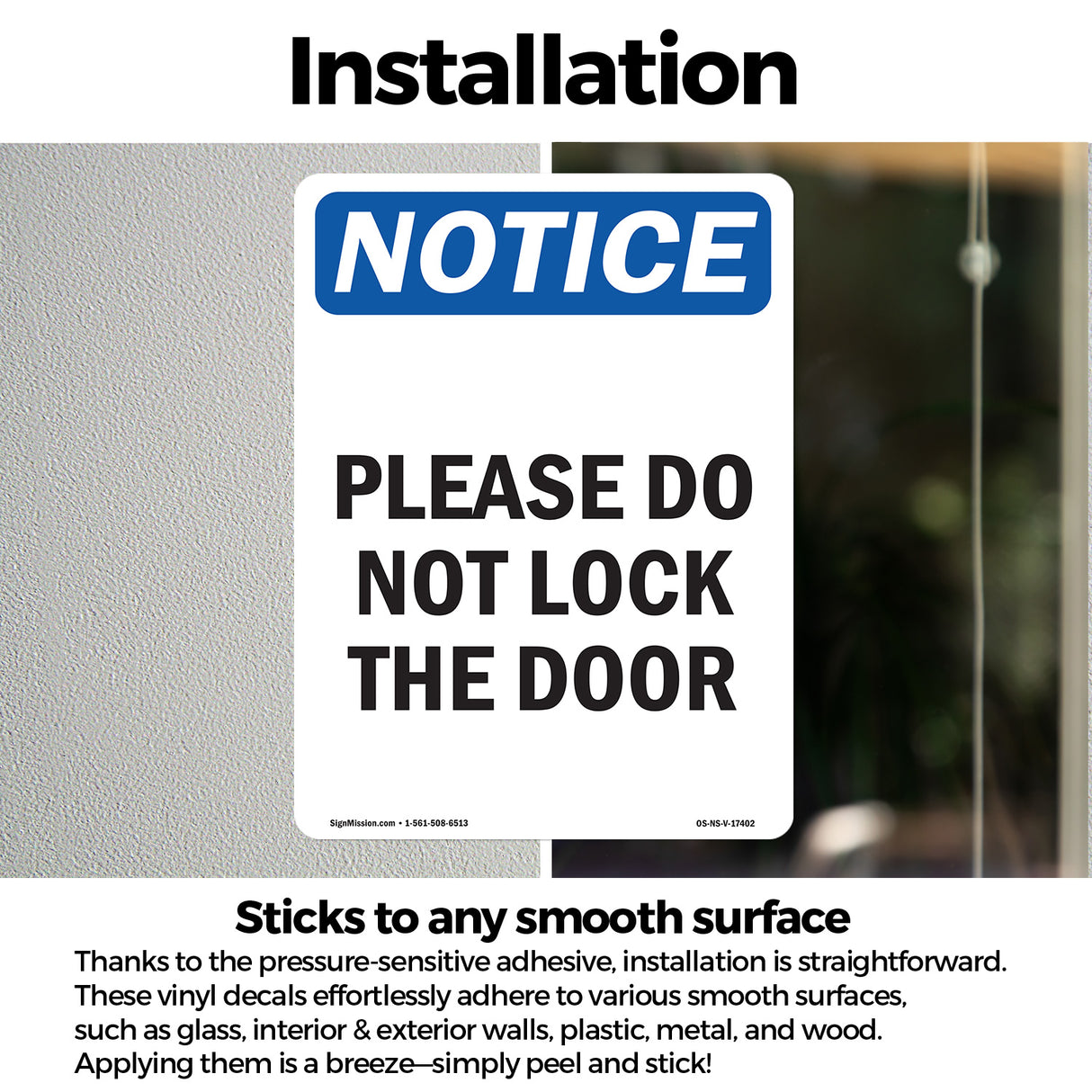 Please Do Not Lock The Door