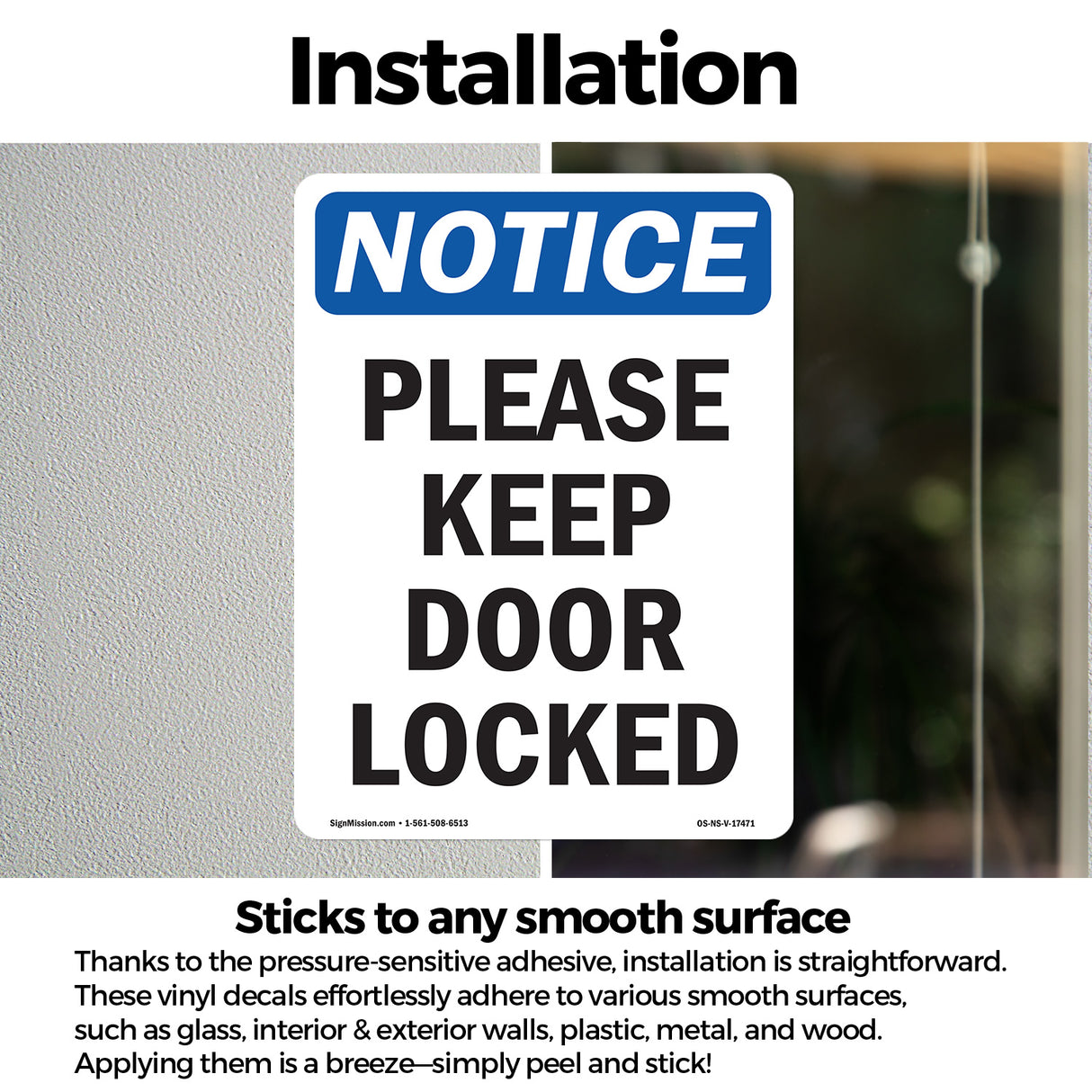 Please Keep Door Locked