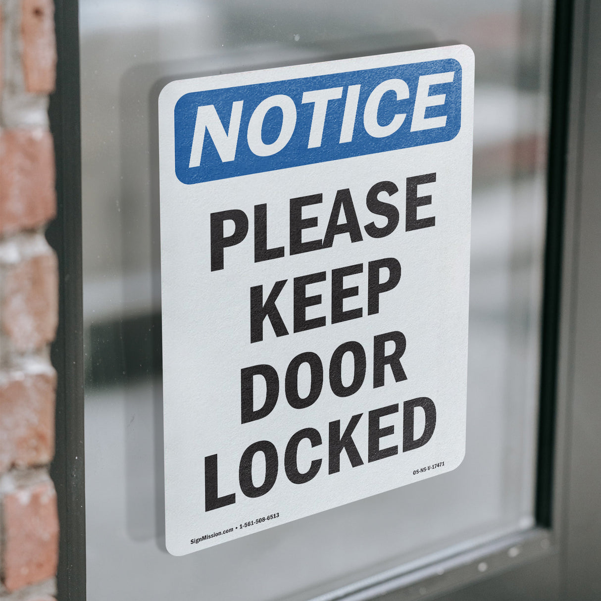Please Keep Door Locked