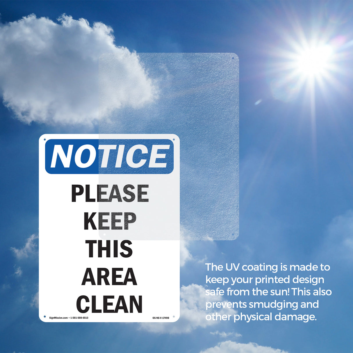 Please Keep This Area Clean