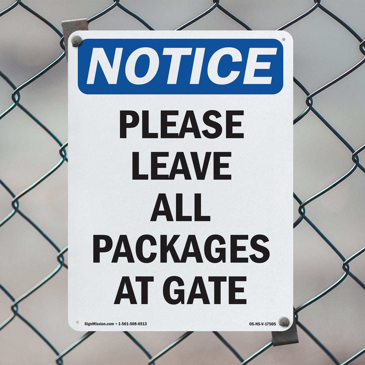 Please Leave All Packages At Gate