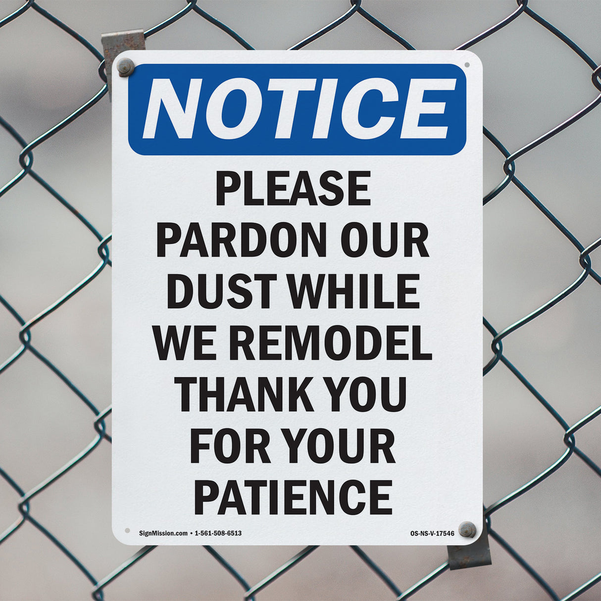 Please Pardon Our Dust While We Remodel