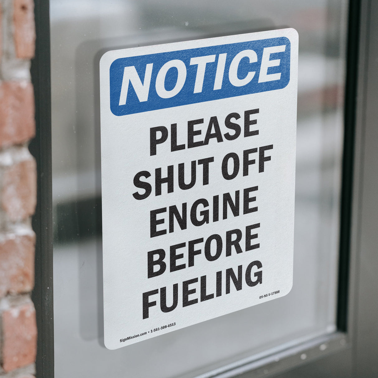 Please Shut Off Engine Before Fueling