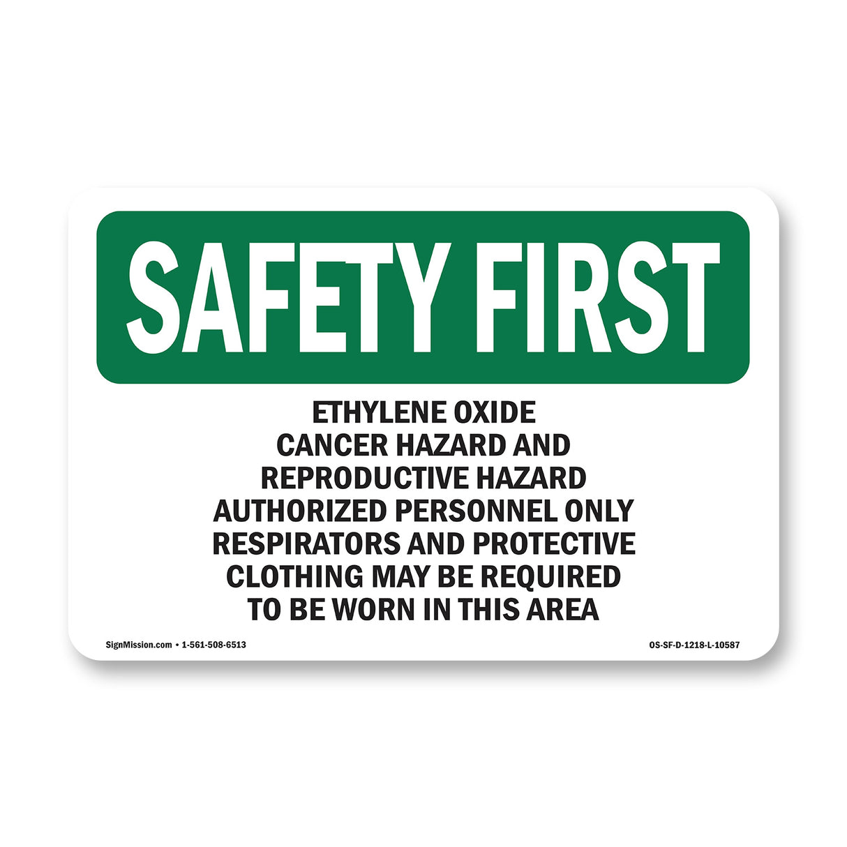 Ethylene Oxide Cancer Hazard And Reproductive