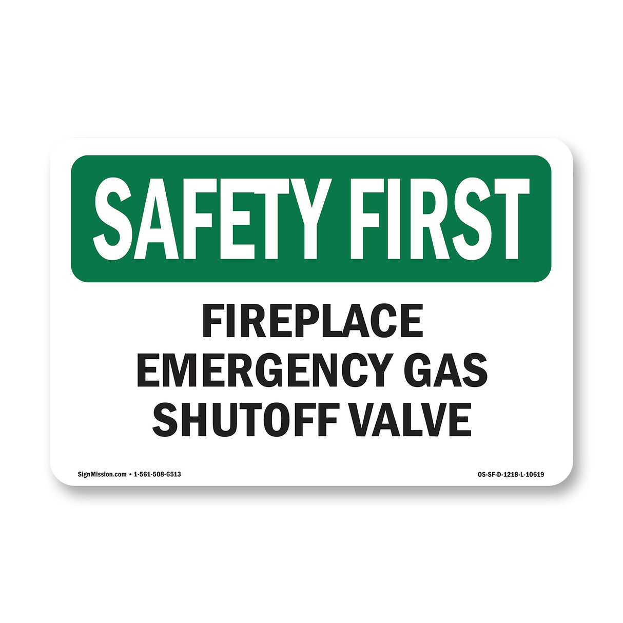 Fireplace Emergency Gas Shutoff Valve