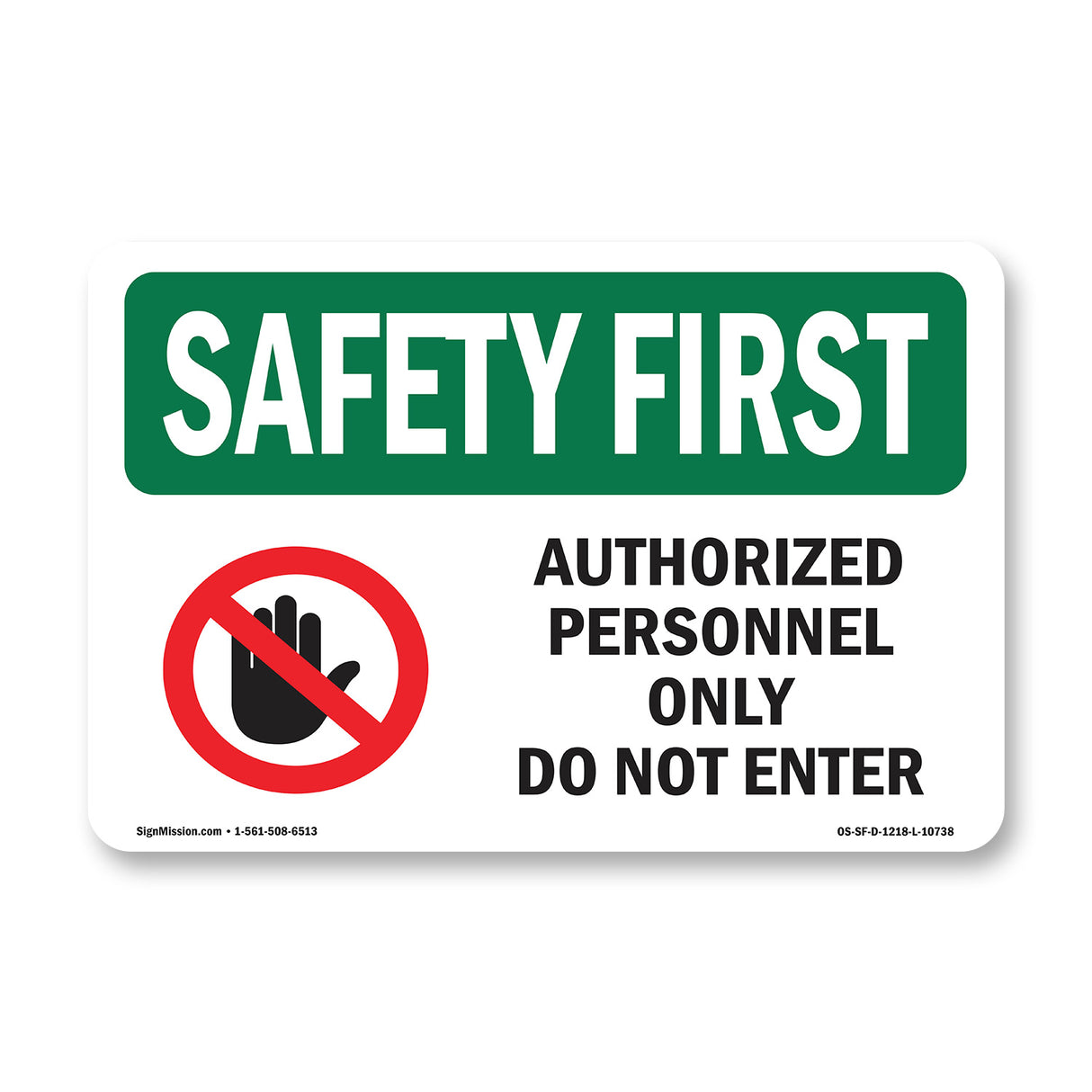 Authorized Personnel With Symbol