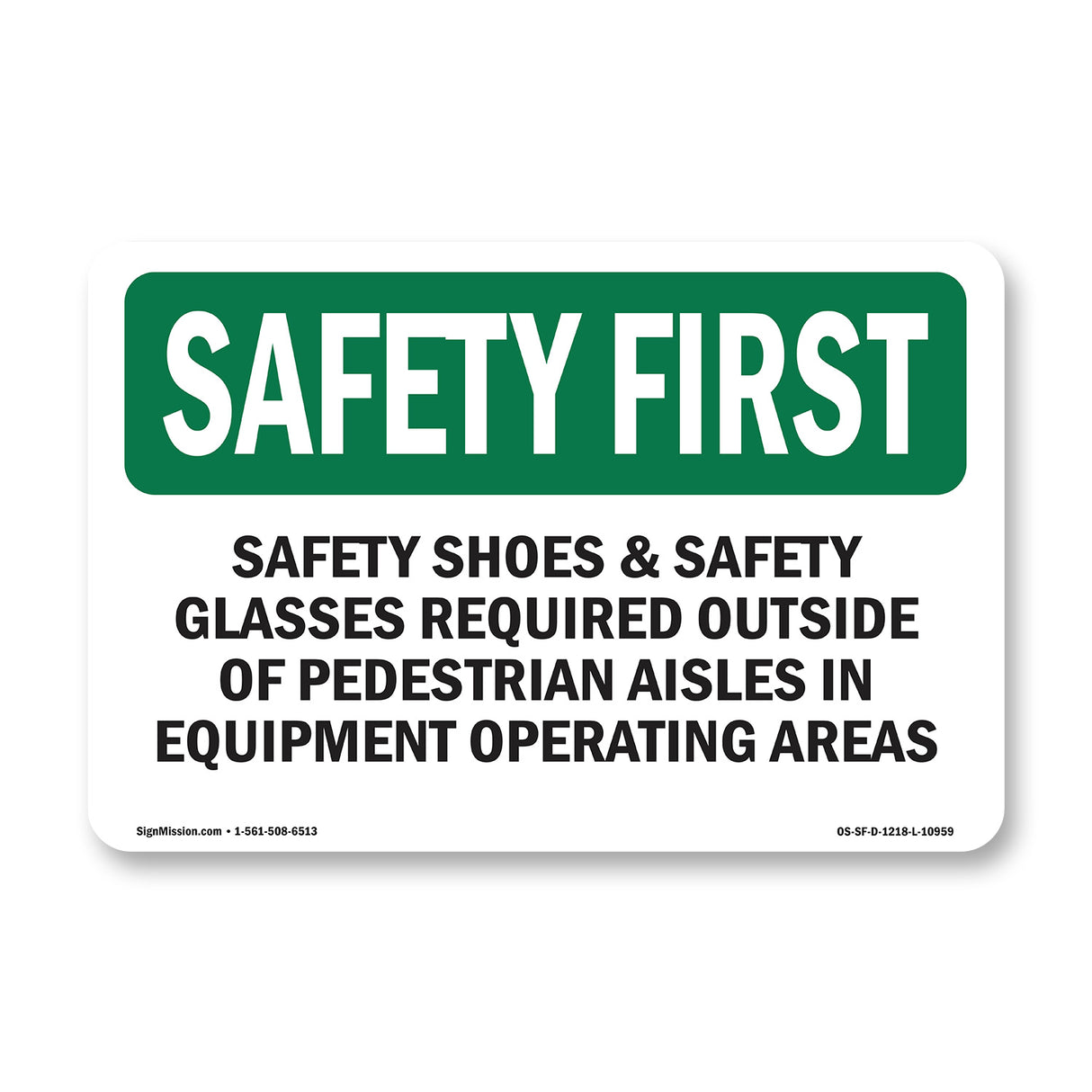 Safety Shoes & Safety Glasses