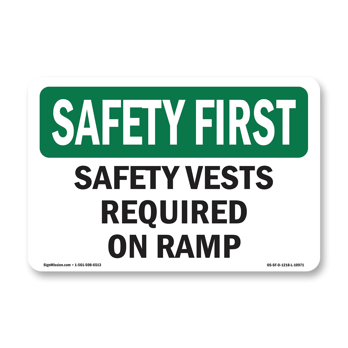 Safety Vests Required On Ramp