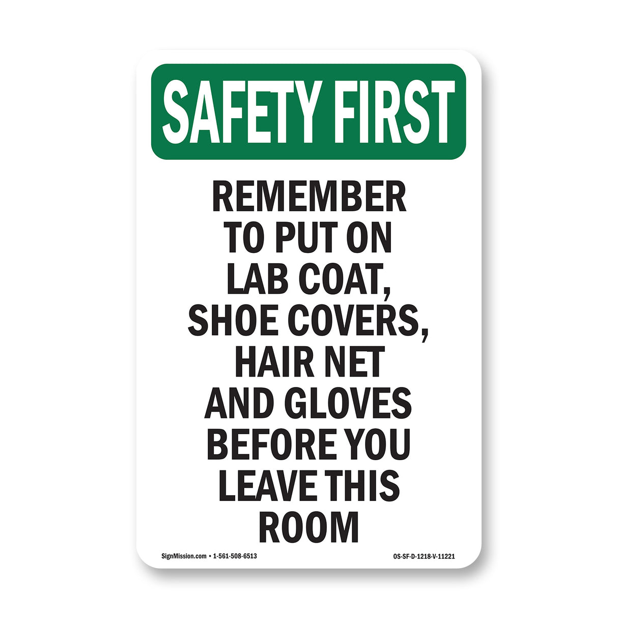 Remember To Put On Lab Coat, Shoe