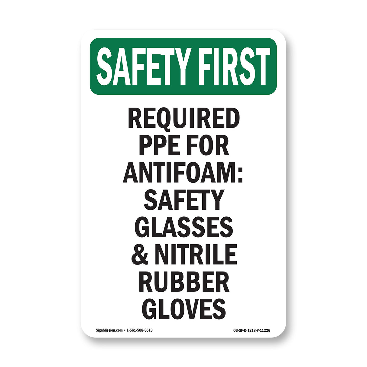 Required PPE For Antifoam Safety