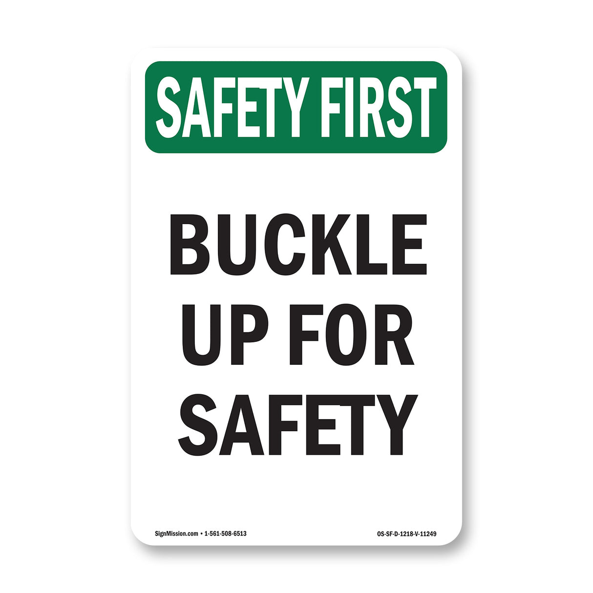 Buckle Up For Safety Bilingual