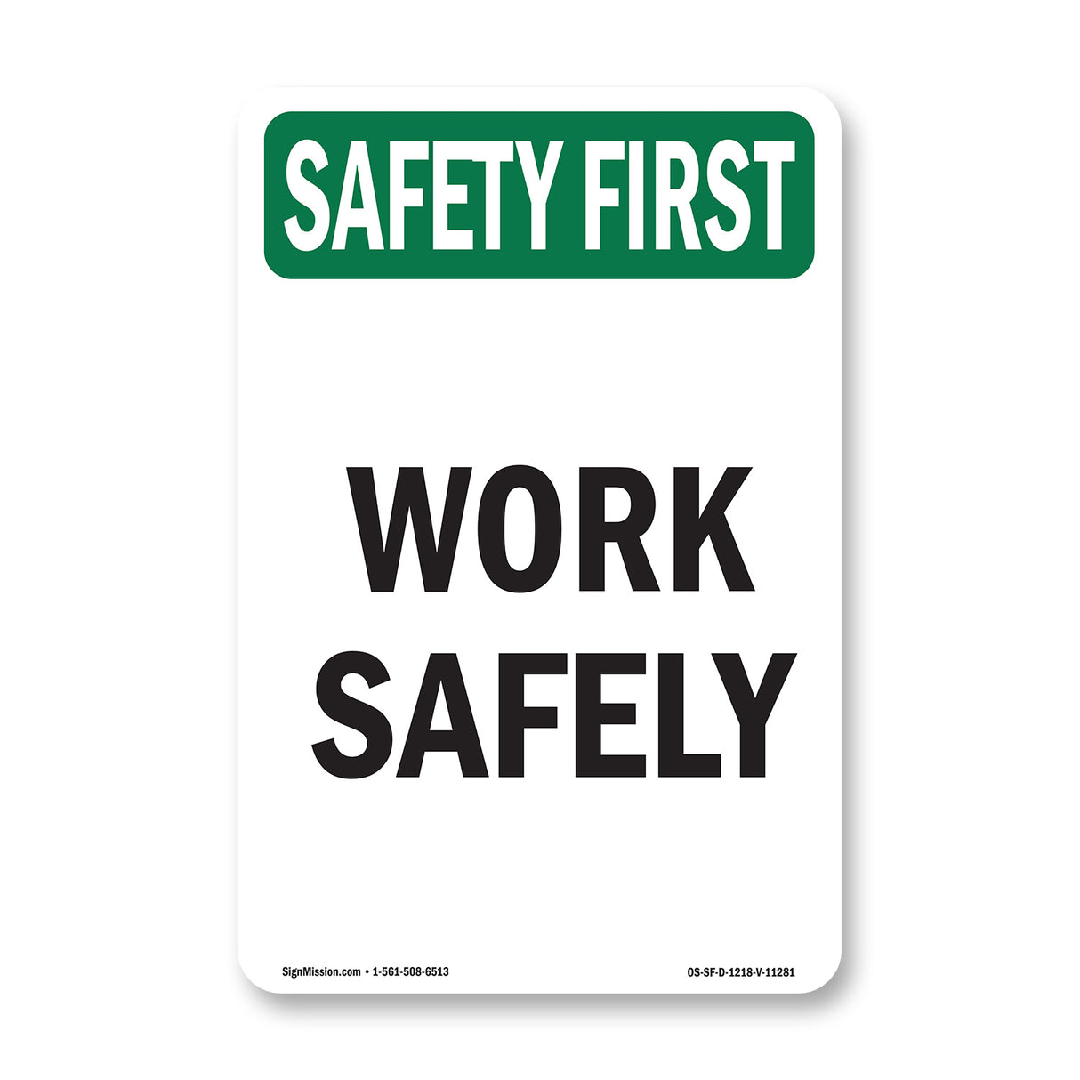 Work Safely Bilingual