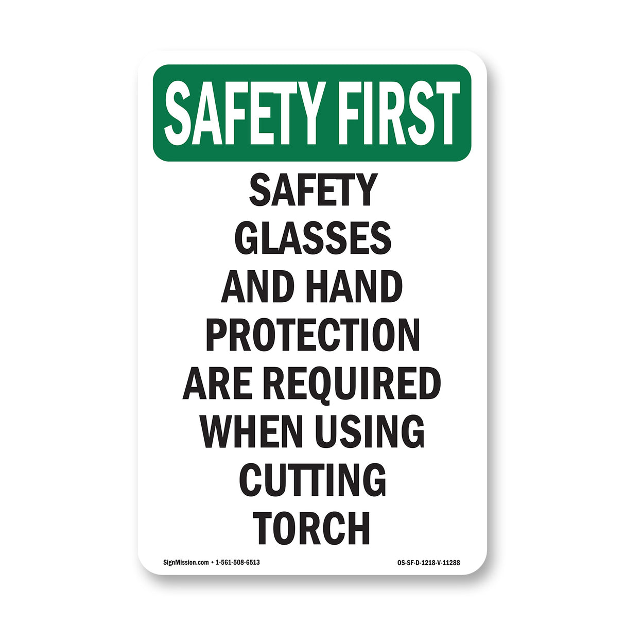 Safety Glasses And Hand Protection
