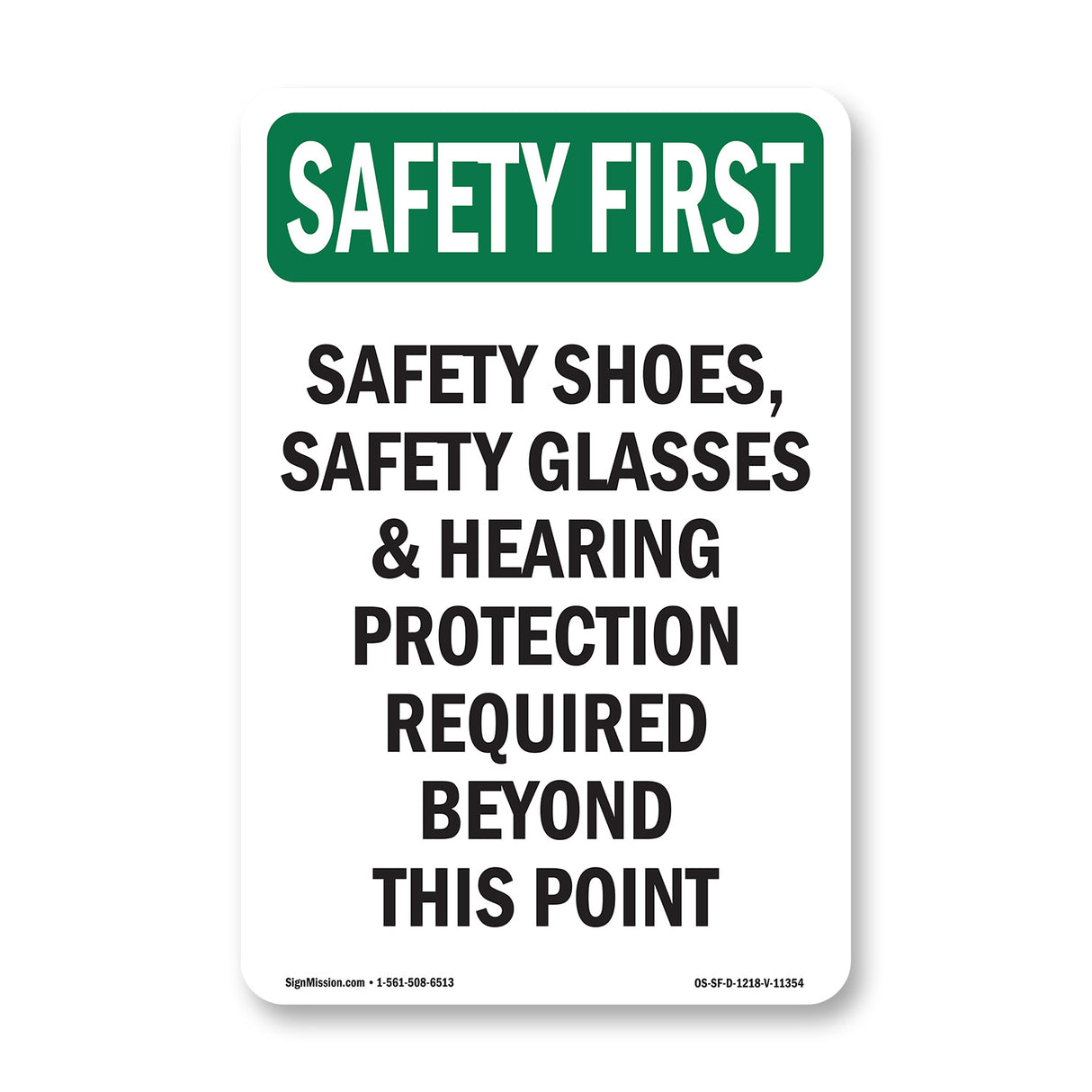 Safety Shoes, Safety Glasses &