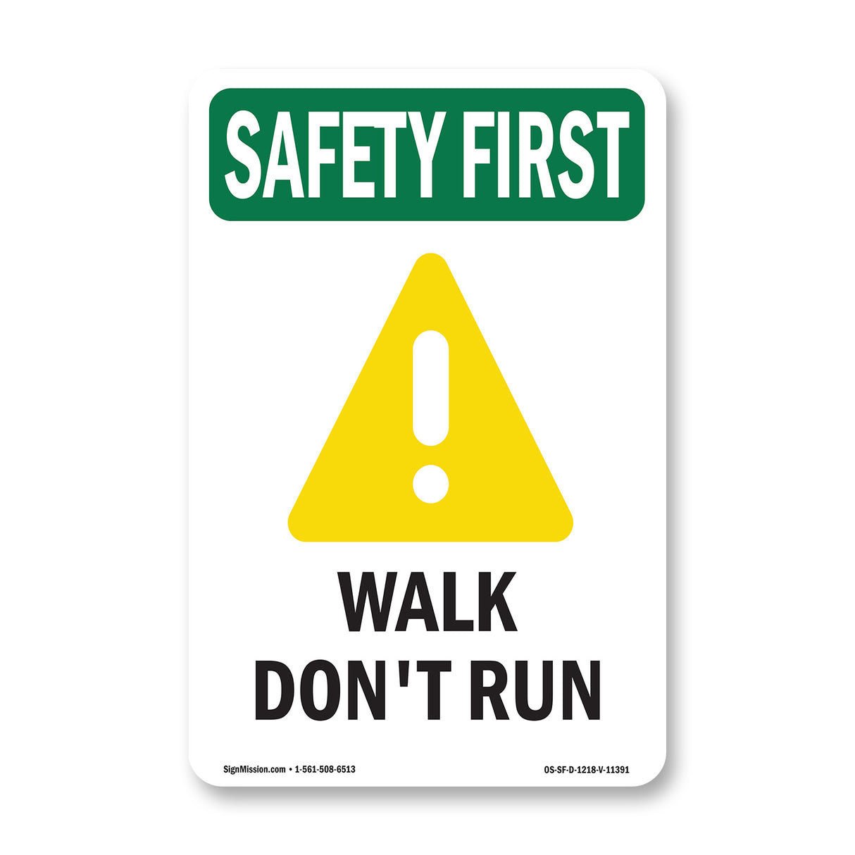 Walk Don't Run