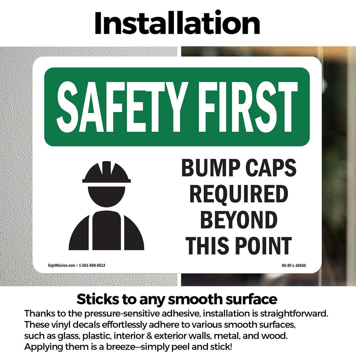 Bump Caps Required Beyond This Point With Symbol