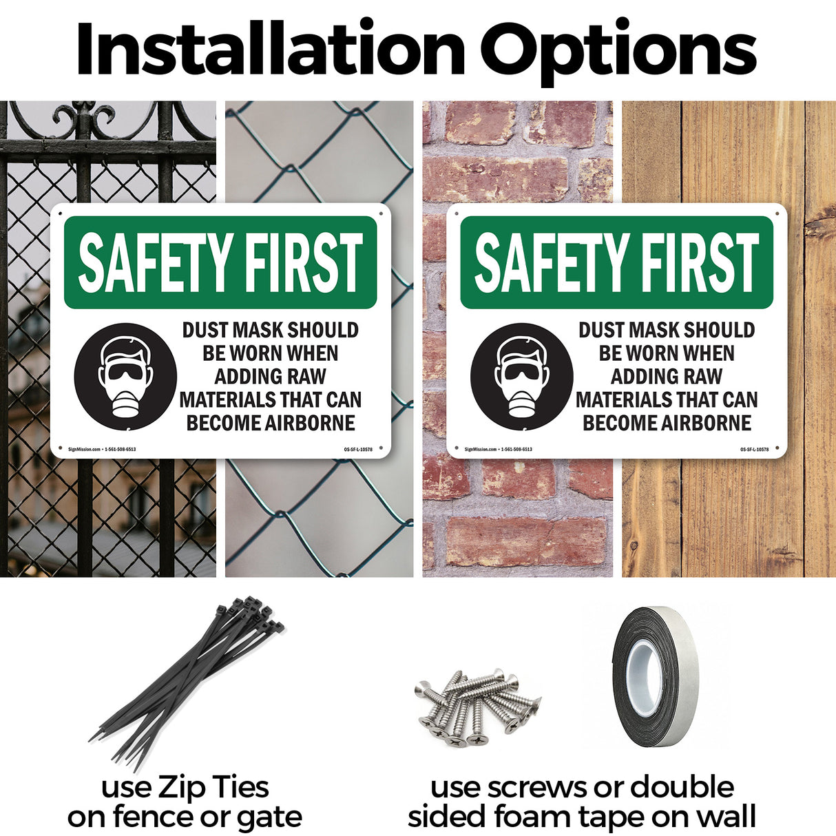 Dust Mask Should Be Worn When With Symbol