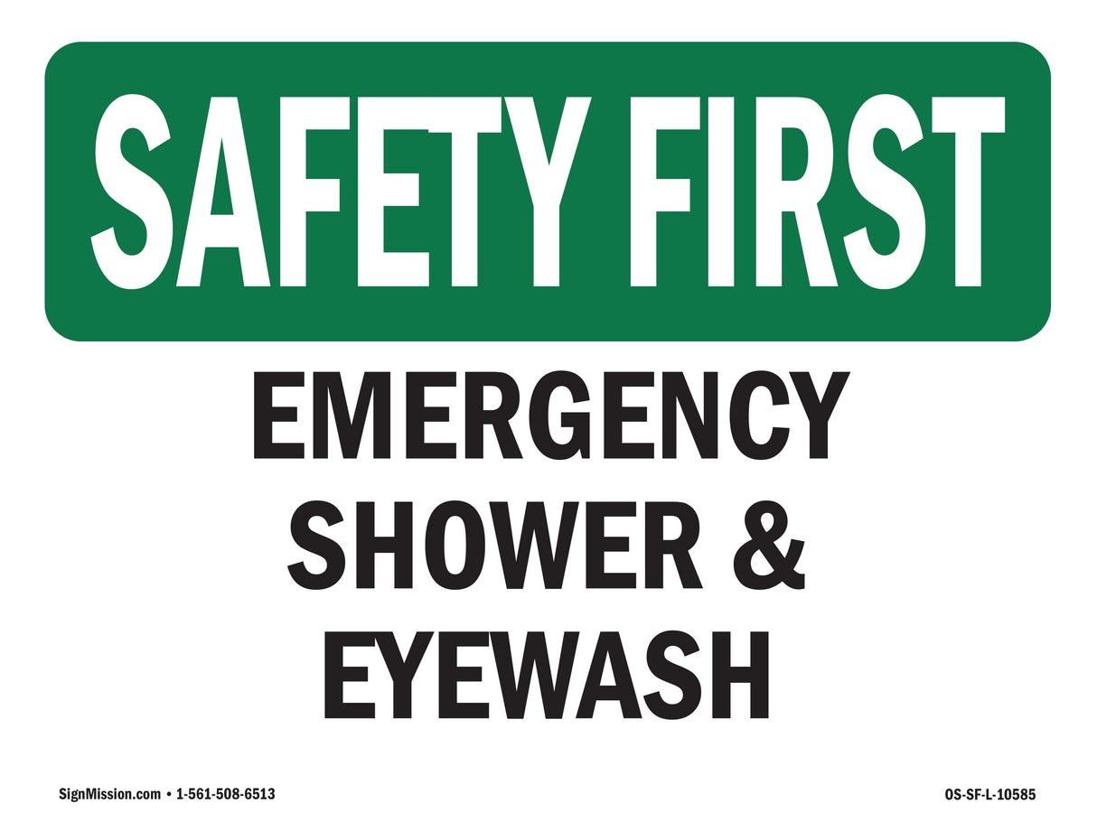 Emergency Shower And Eyewash