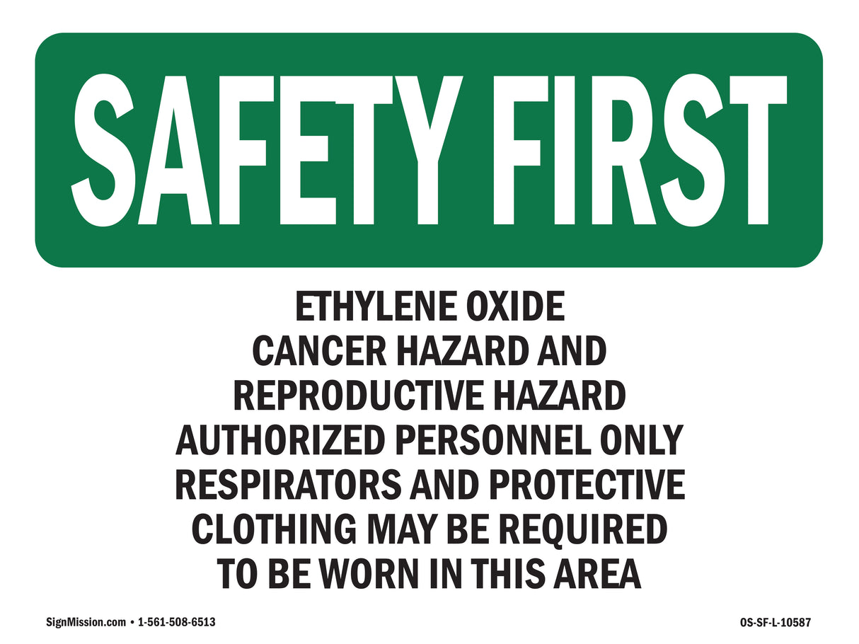 Ethylene Oxide Cancer Hazard And Reproductive