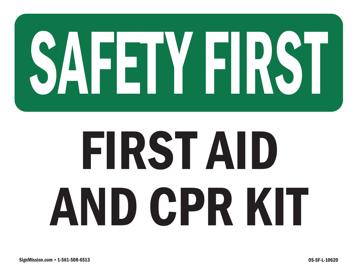 First Aid And CPR Kit