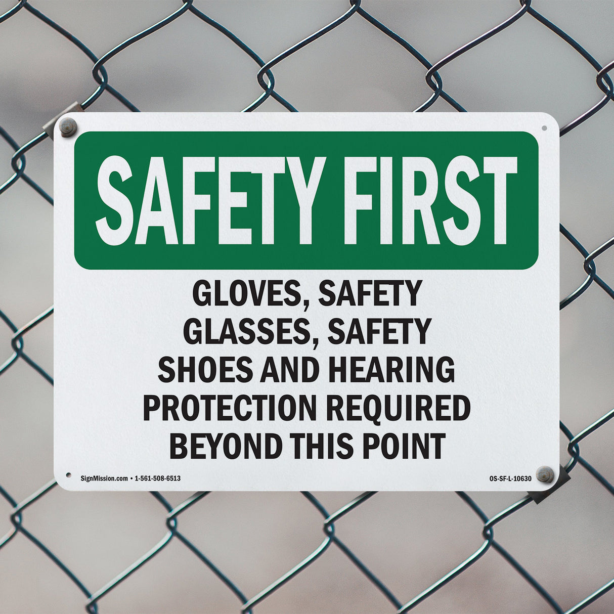 Gloves, Safety Glasses, Safety Shoes And