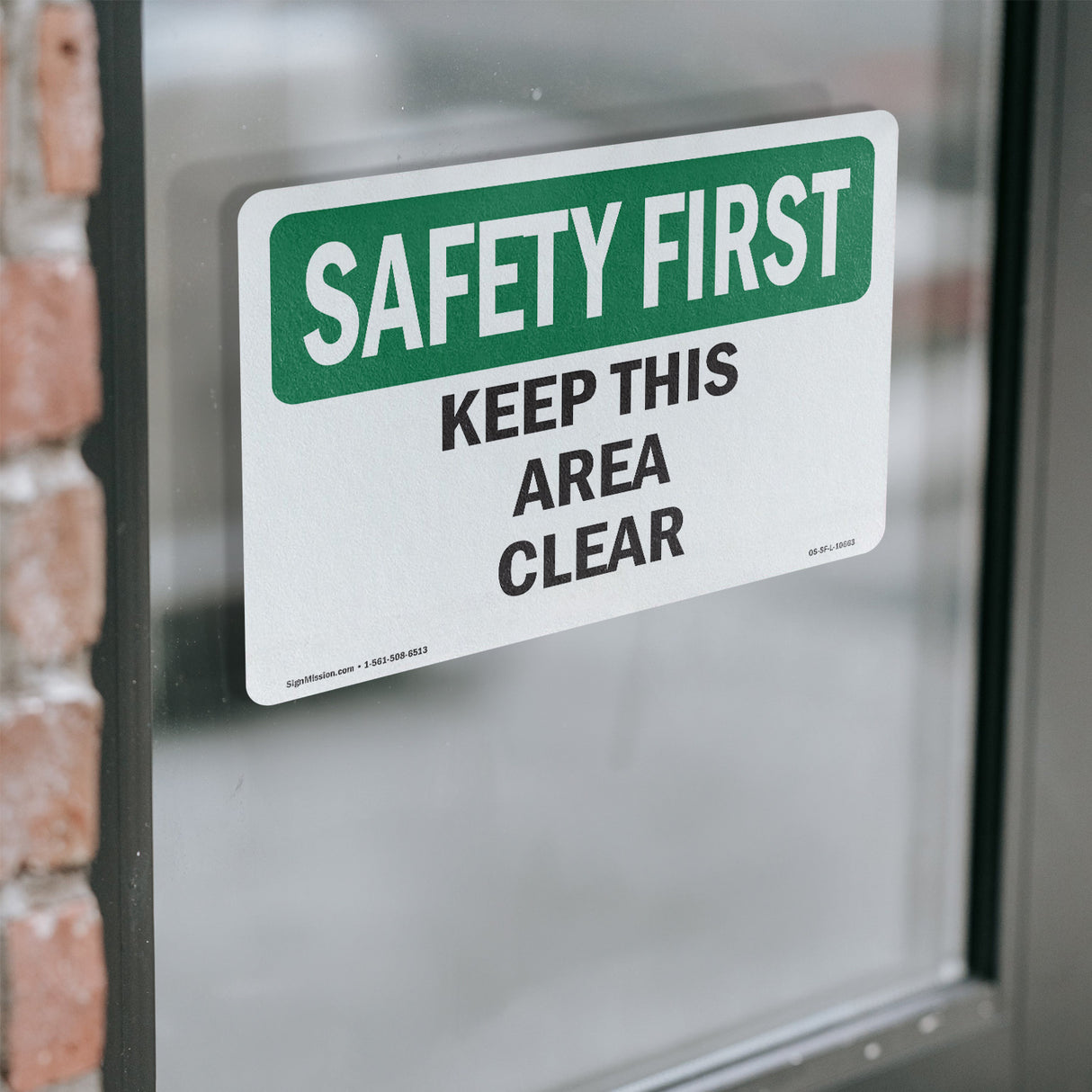 Keep This Area Clear