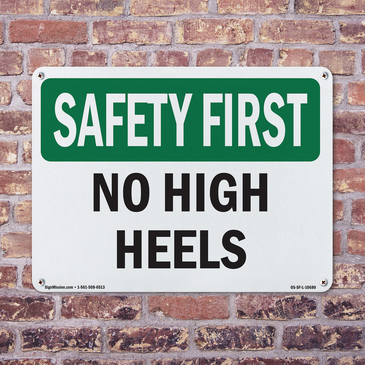 No High Heels