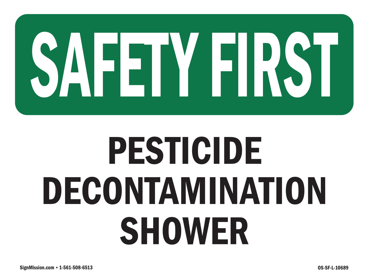 Pesticide Decontamination Shower