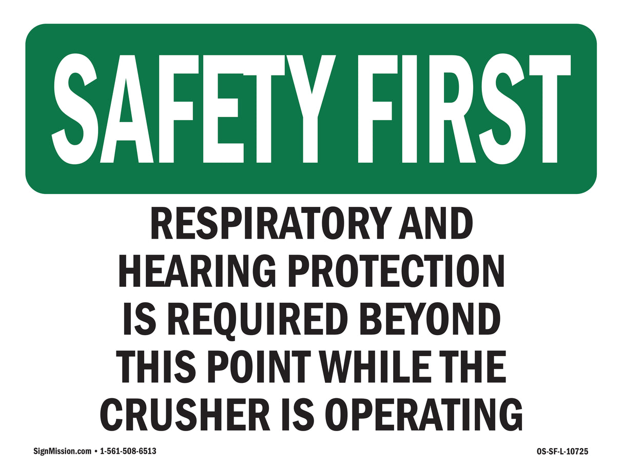 Respiratory And Hearing Protection