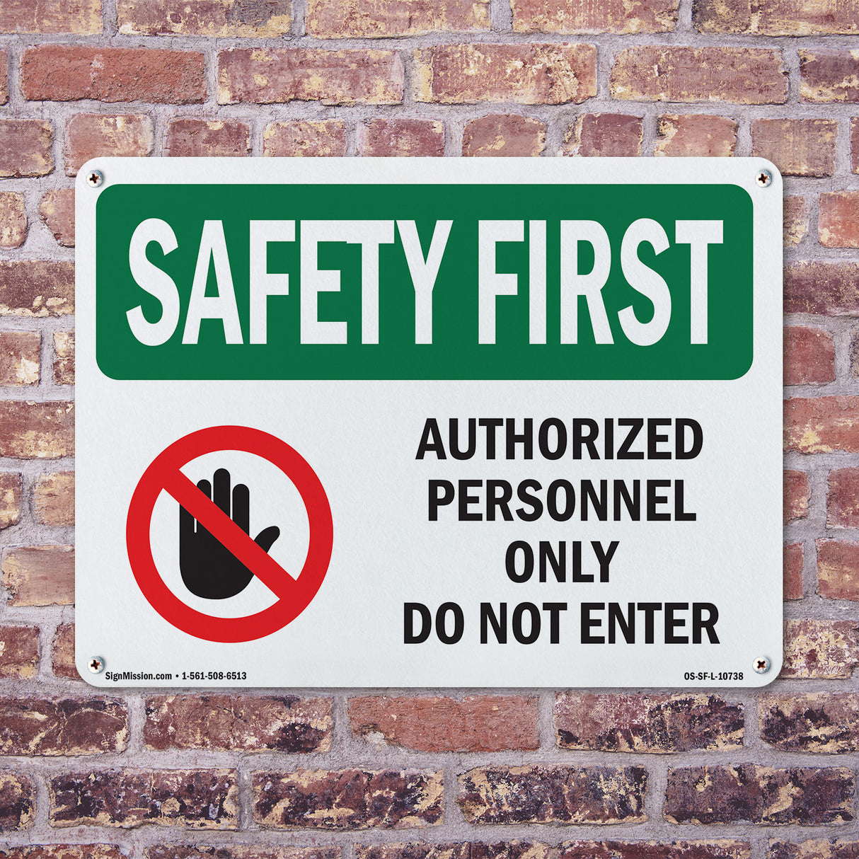 Authorized Personnel With Symbol