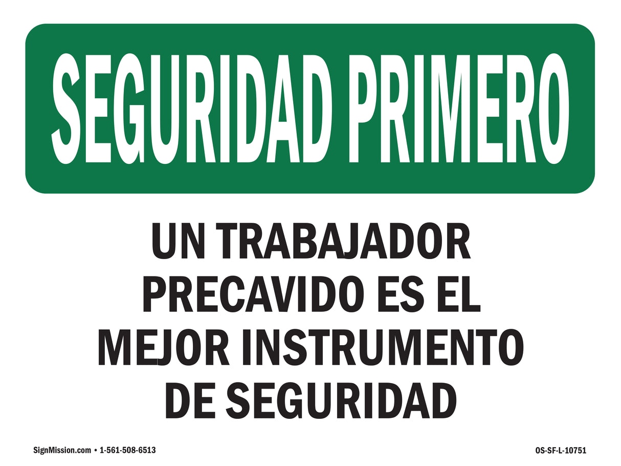 Careful Worker Best Safety