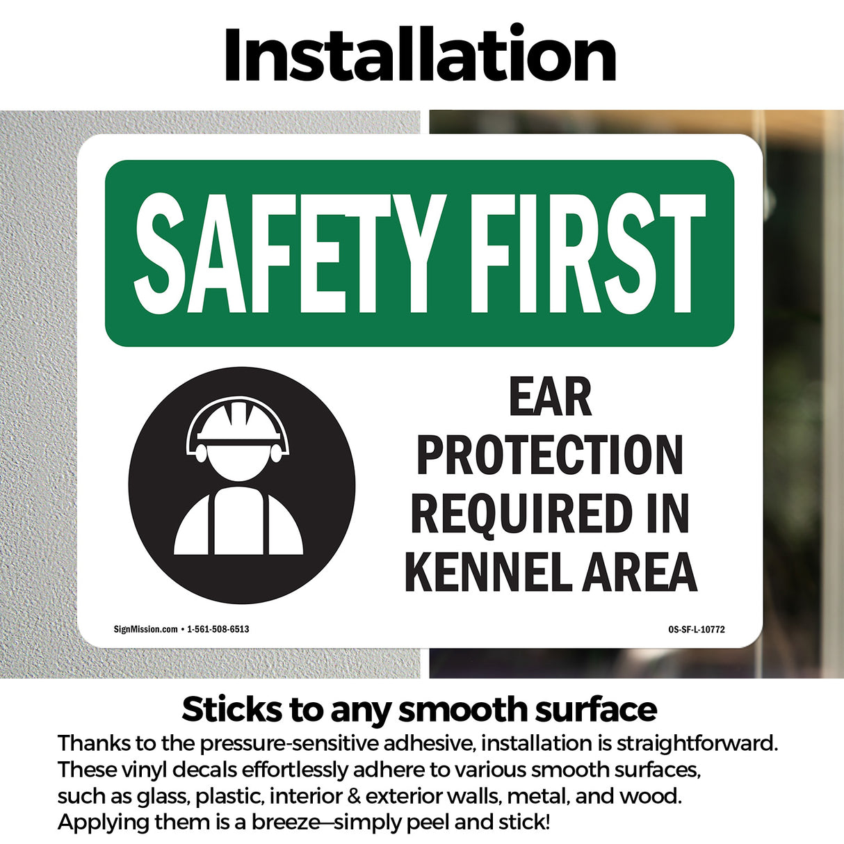 Ear Protection Required In Kennel Area