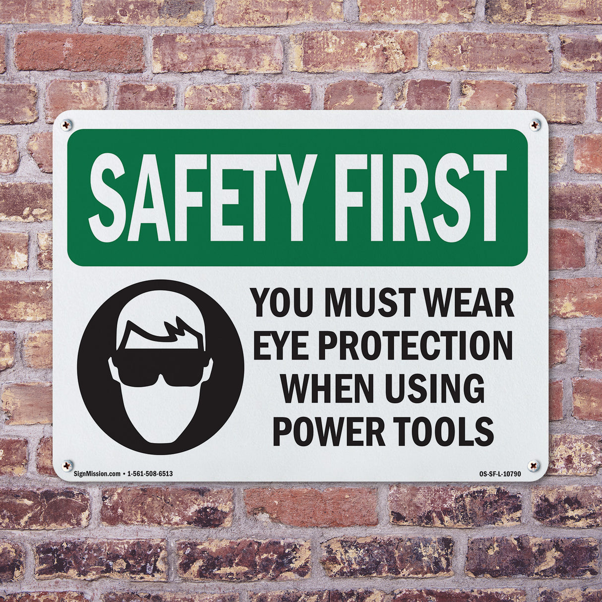 Eye Protection Using Power Tools
