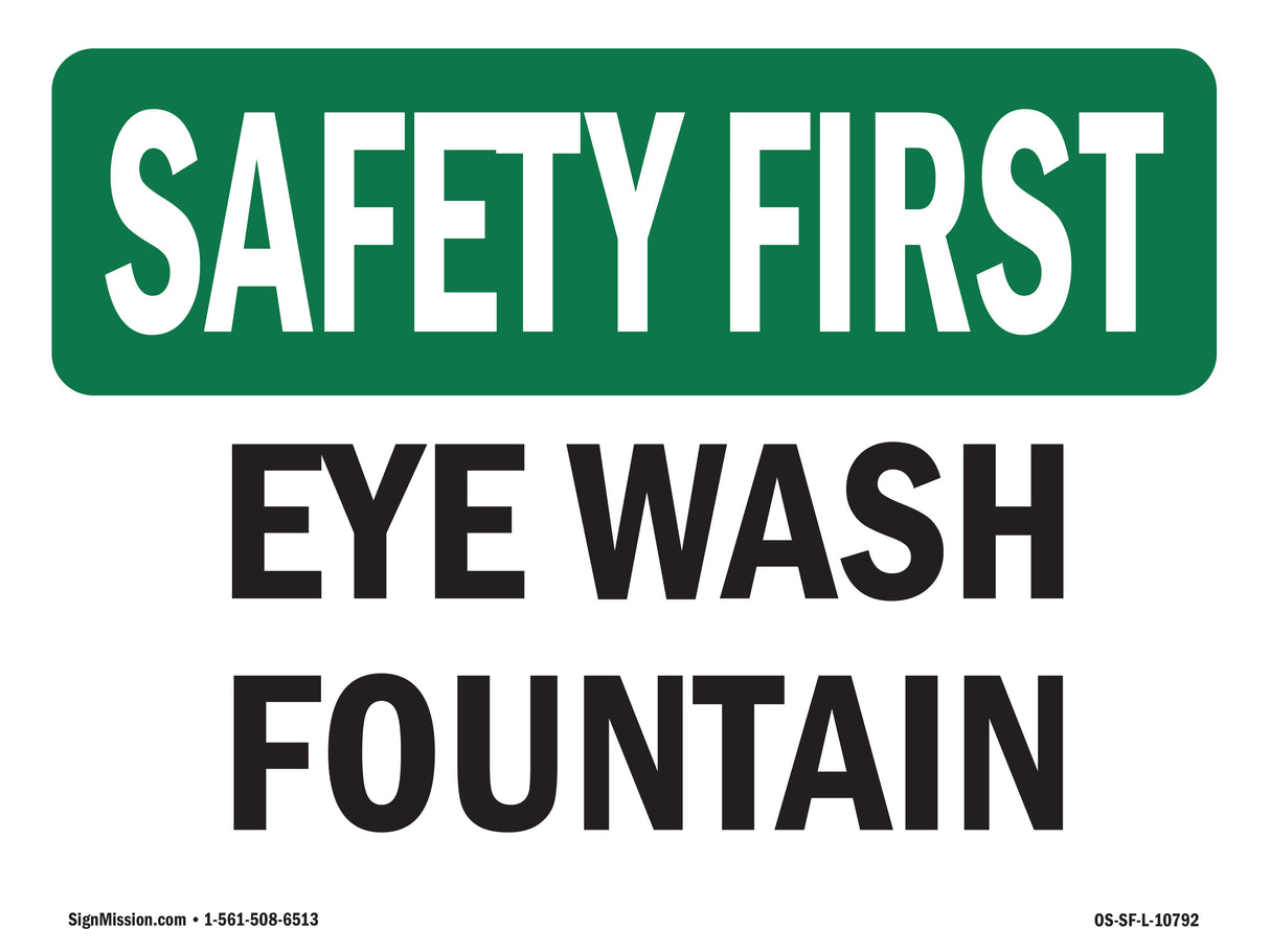 Eye Wash Fountain