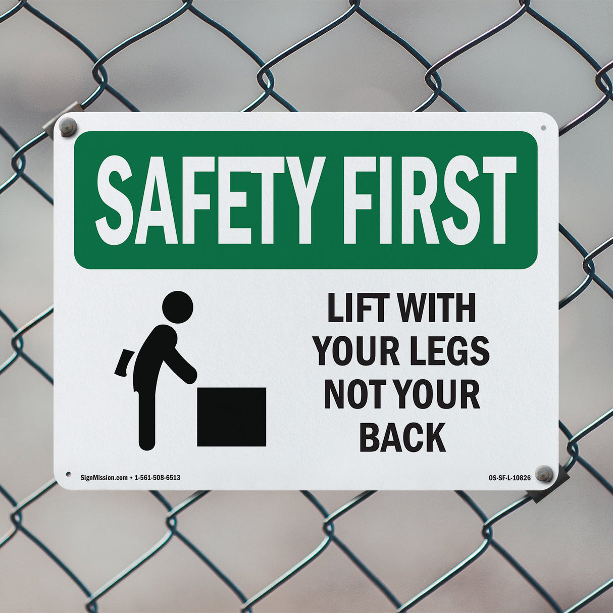 Lift With Your Legs Not Your Back