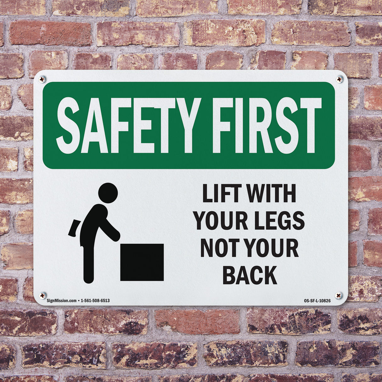 Lift With Your Legs Not Your Back