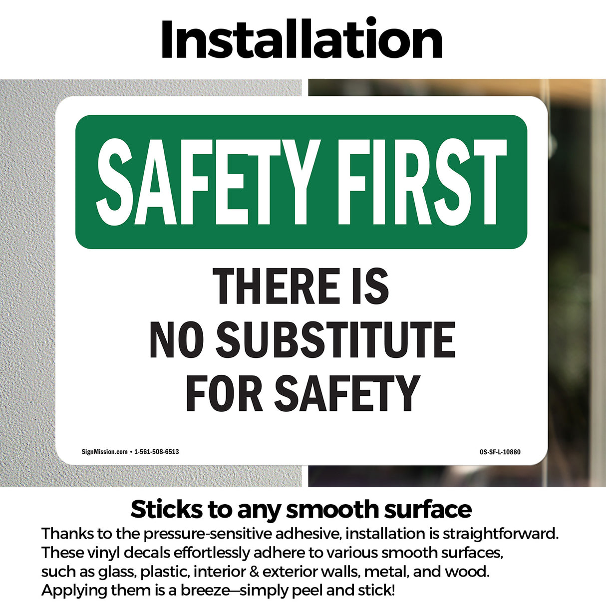 There Is No Substitute For Safety