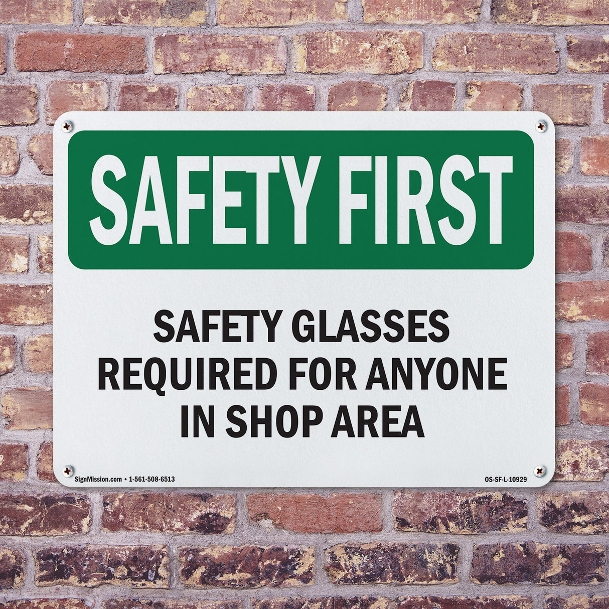 Safety Glasses Required For Anyone