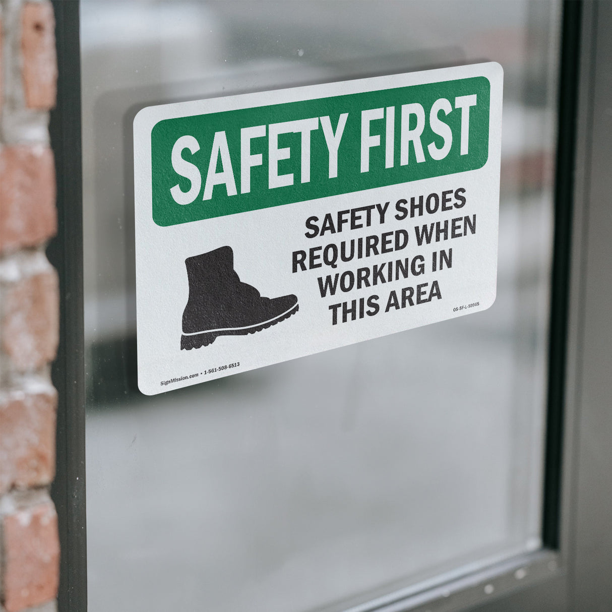 Safety Shoes Required When Working With Symbol