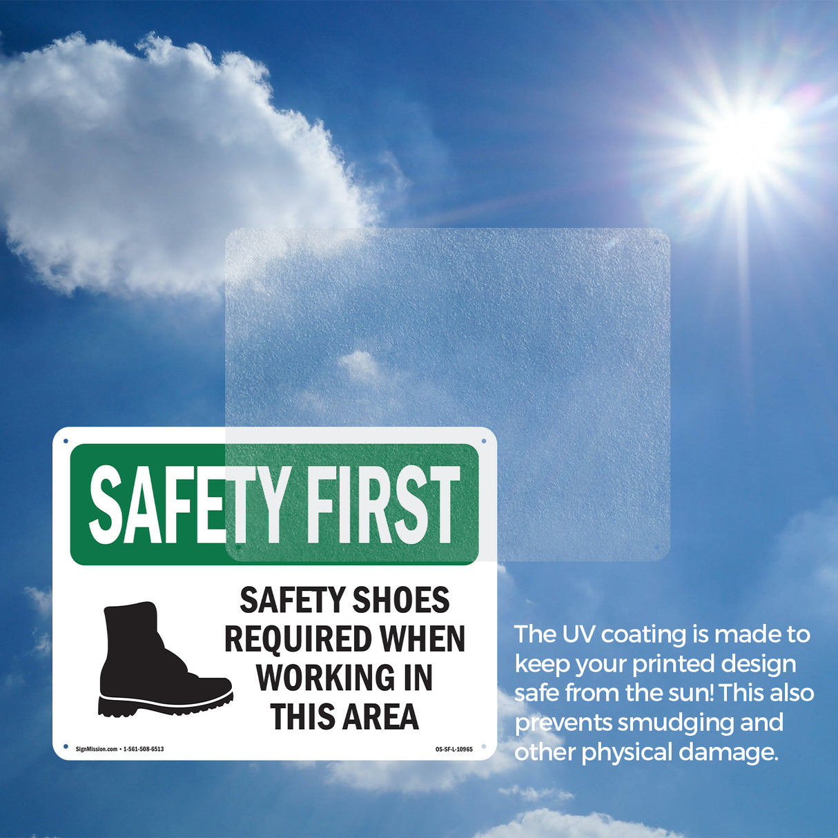 Safety Shoes Required When Working With Symbol