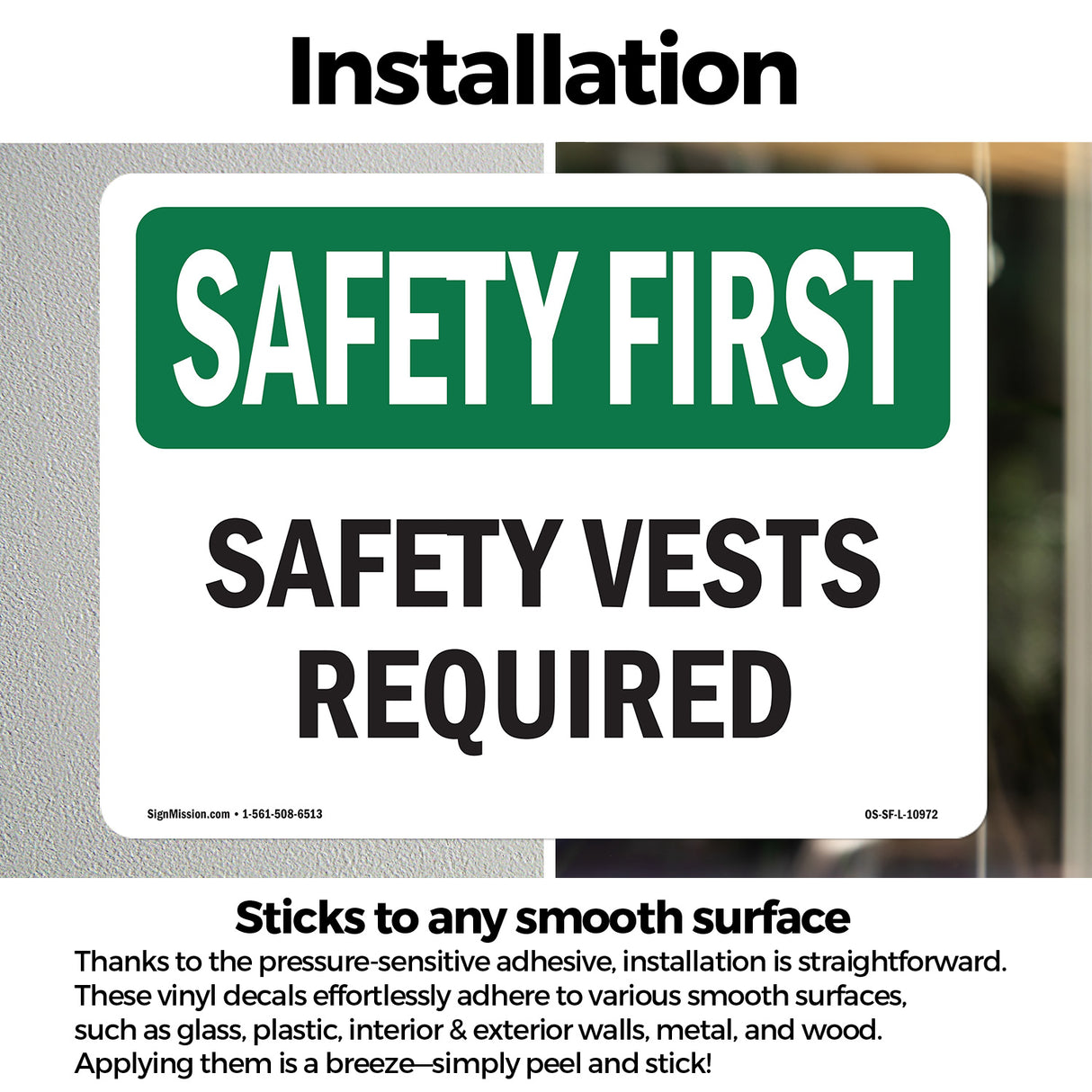 Safety Vests Required