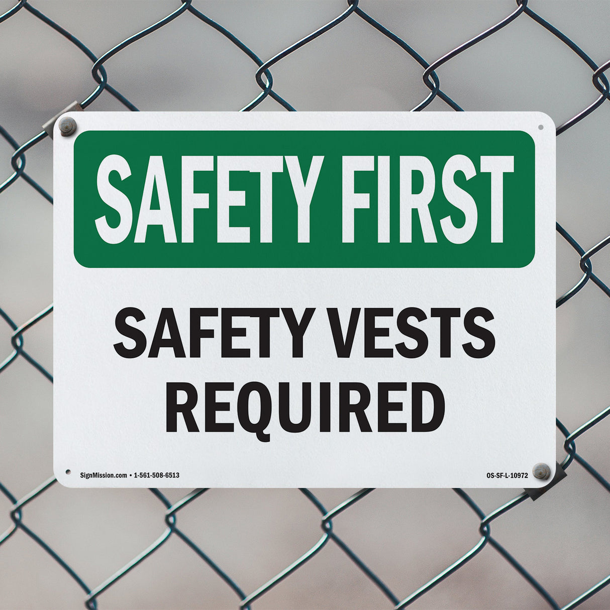 Safety Vests Required