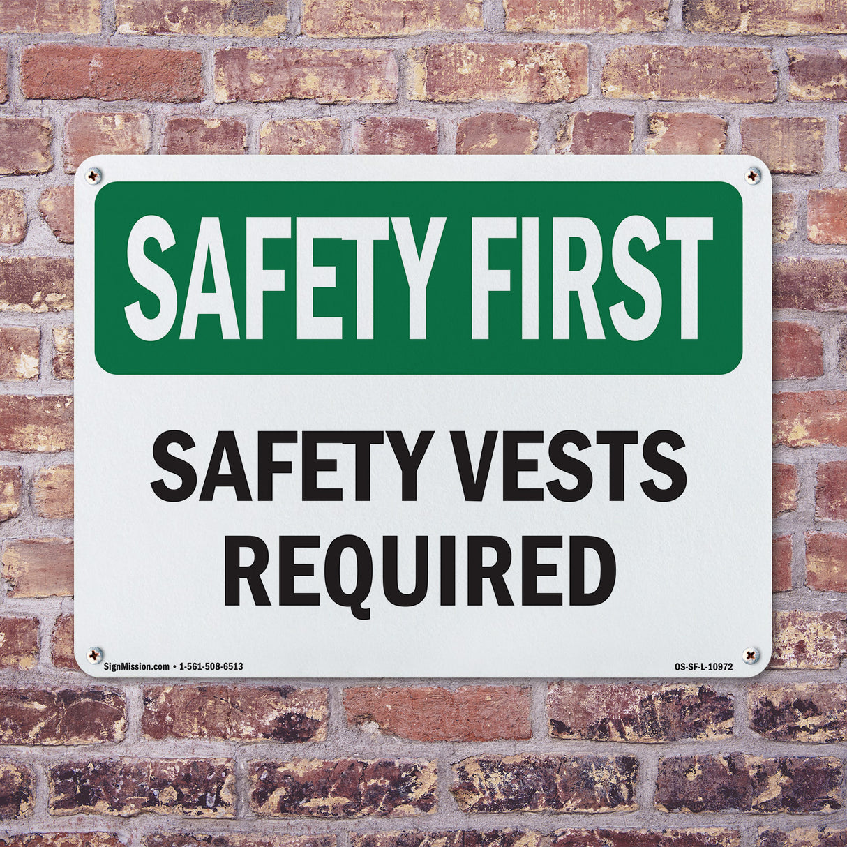 Safety Vests Required