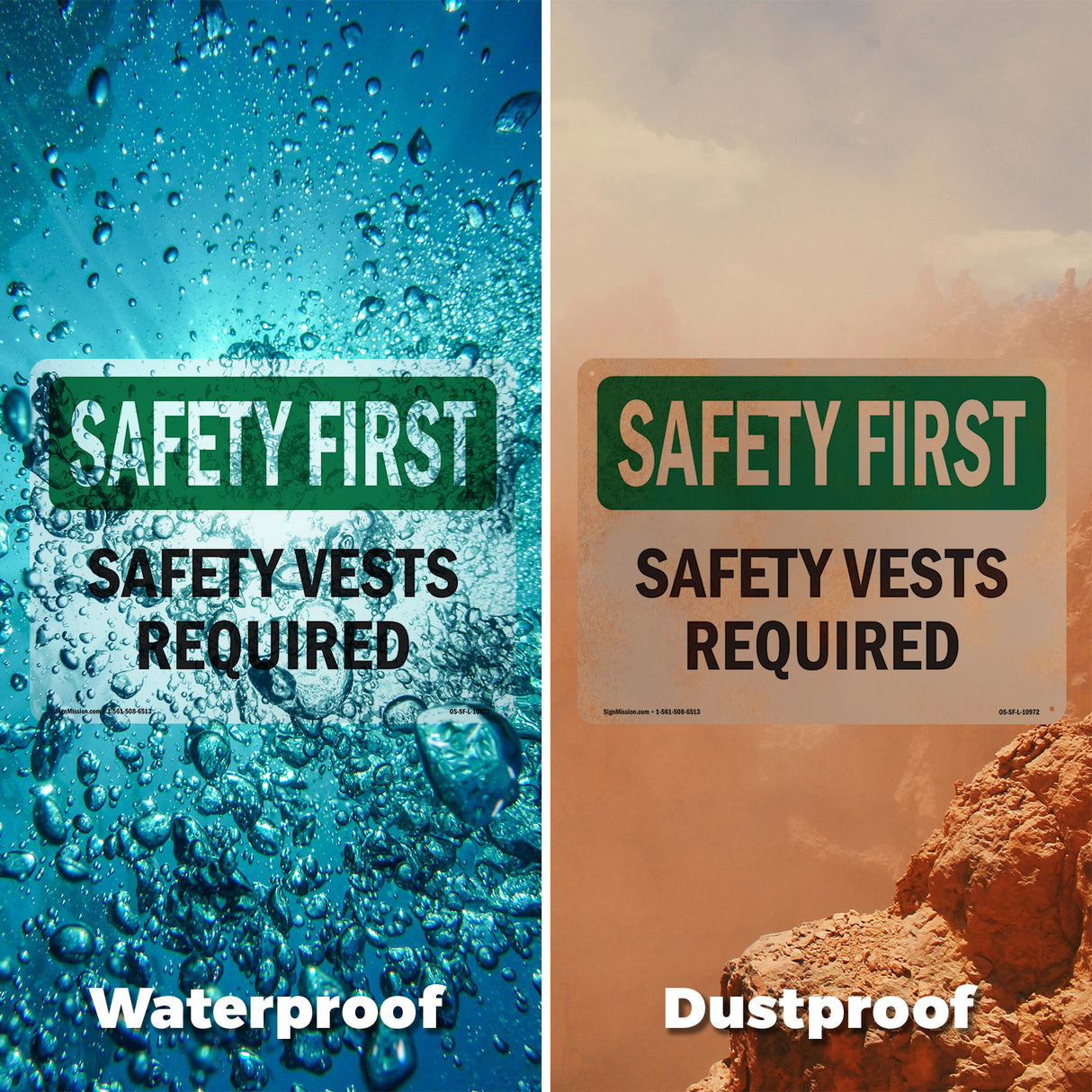 Safety Vests Required